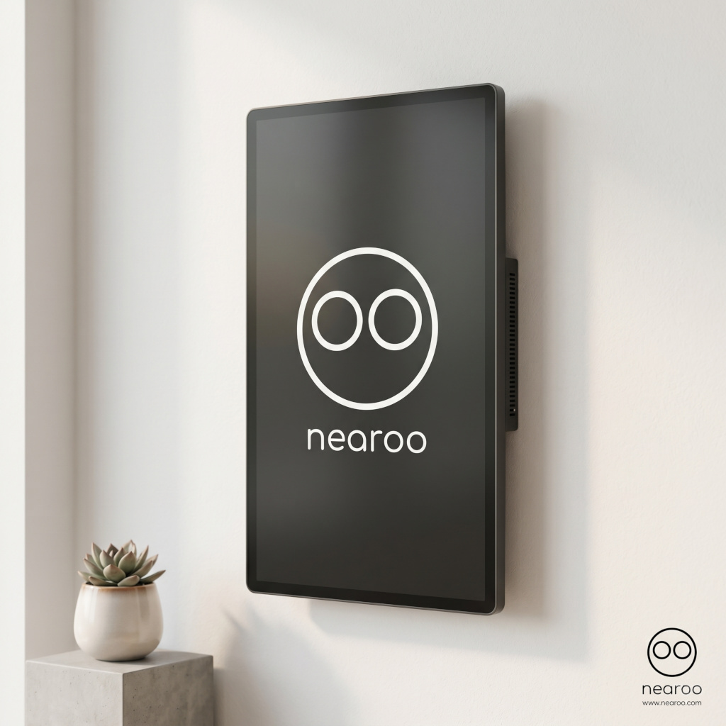 Dispositivo hardware a medida de nearoo instalado en pared
